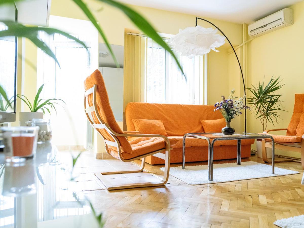 Herastrau Arancia Studio - Business District Lägenhet Bukarest Exteriör bild
